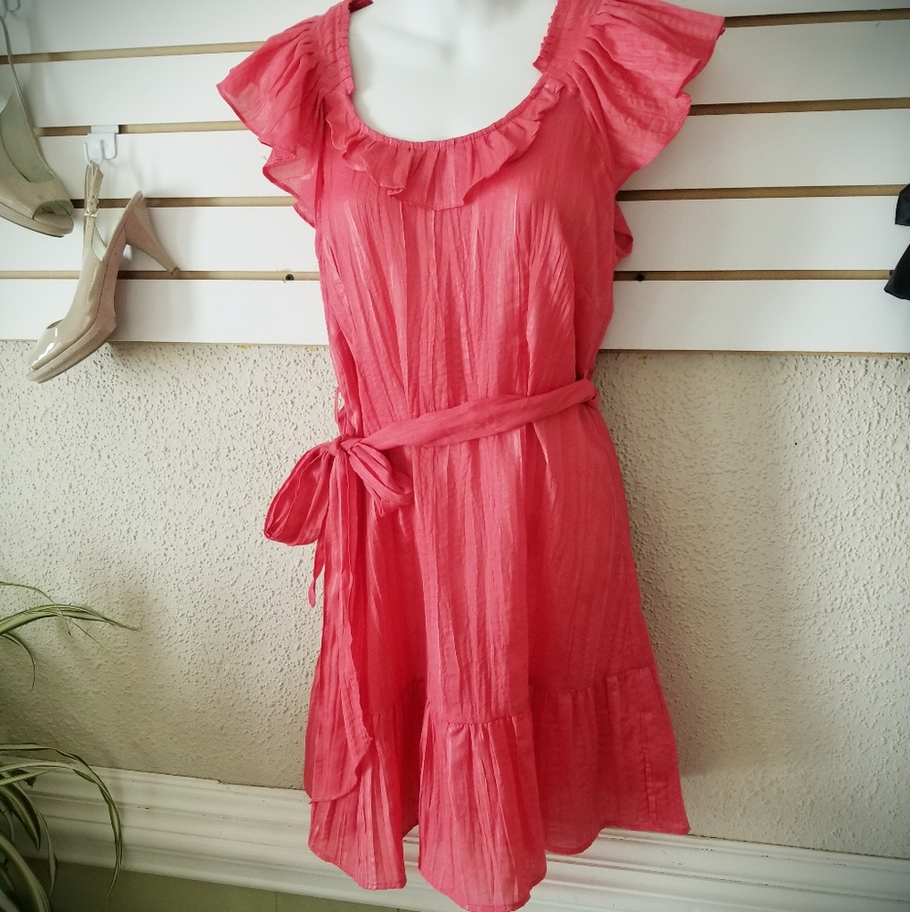 Ya Coral Spring & Summer Dress Size L